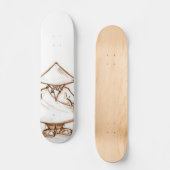Bamboe Skateboard (Voorkant)