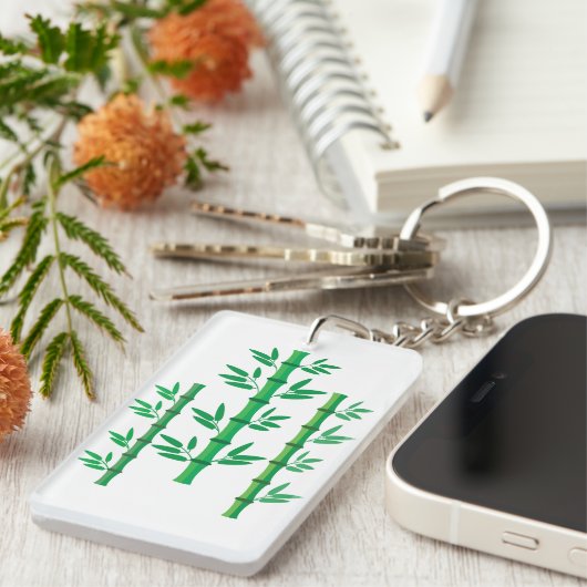 Bamboe Sleutelhanger (Voorkant Rechts)