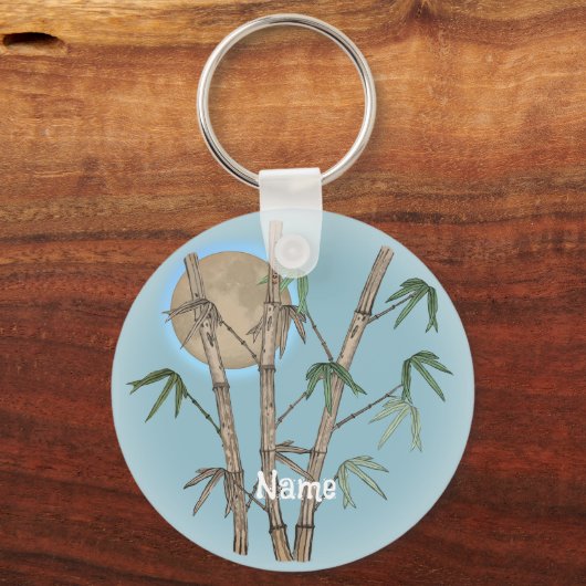 Bamboe Sleutelhanger (Voorkant)