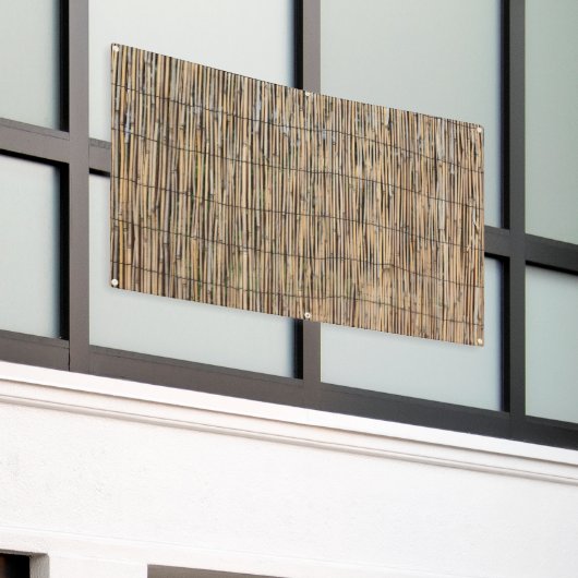 Bamboe Spandoek (Buitenkant Gebouw)