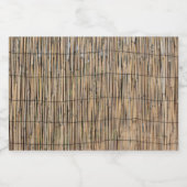 Bamboe Sparkling Wijnetiket (Enkel label)