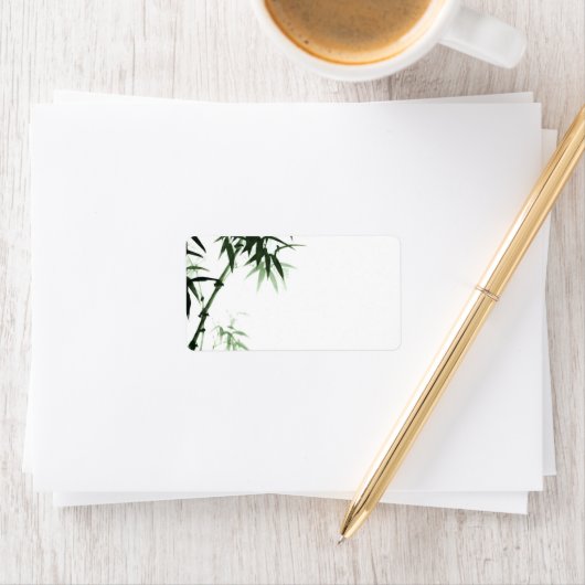 Bamboe Stalks L Oriental Zen Touch Leeg Label (Insitu)