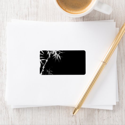 Bamboe Stalks L Oriental Zen Touch Leeg Label (Insitu)