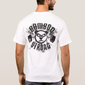 Bamboe Sterk - Dode lift - voor en achter - Shirt (Achterkant)