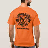 Bamboe Sterk - Dode lift - voor en achter T-shirt (Achterkant)