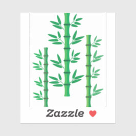 Bamboe Sticker