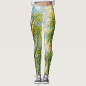Bamboe Stretch Leggings (Voorkant)