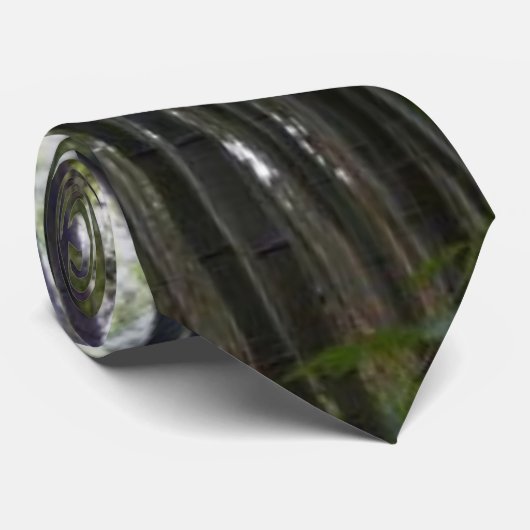 Bamboe Stropdas (Opgerold)