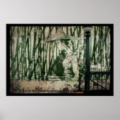 Bamboe Subway Geisha Poster (Voorkant)