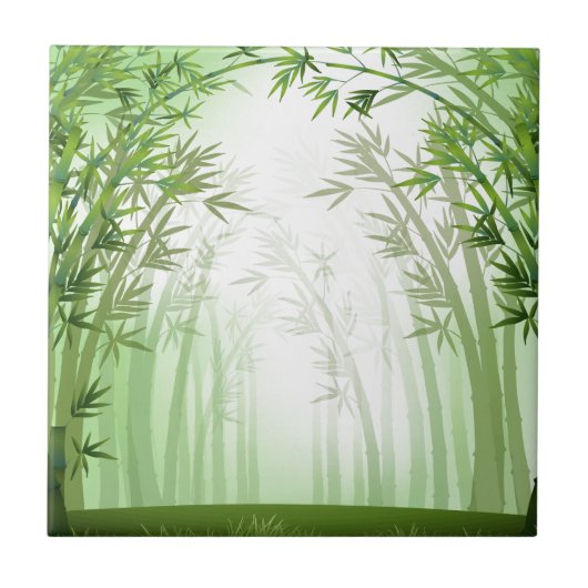 Bamboe Tegeltje (Voorkant)