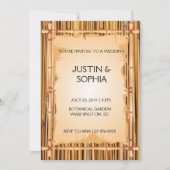 Bamboe textuur kaart (Voorkant)