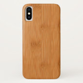 Bamboe Toast Wood Grain look Case-Mate iPhone Case (Achterkant)