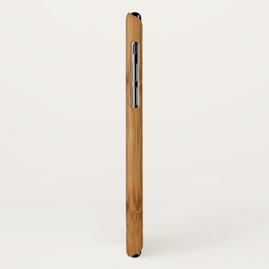 Bamboe Toast Wood Grain look Case-Mate iPhone Case (Achterkant/links)