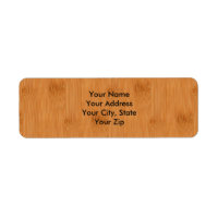 Bamboe Toast Wood Grain look