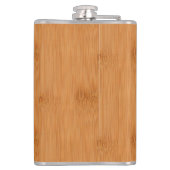 Bamboe Toast Wood Grain look Heupfles (Achterkant)