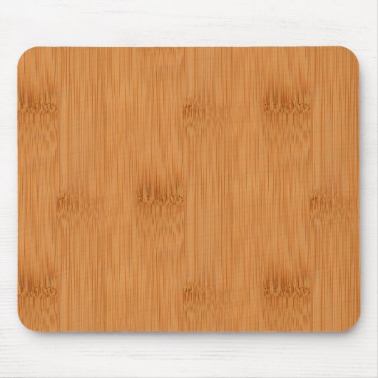 Bamboe Toast Wood Grain look Muismat (Voorkant)