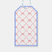 Bamboe Topiary Tuin | Chinoiserie Bruidsshower Cadeaulabel (Achterkant)