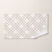 Bamboe Tralies Chic Badkamerdecor Handdoek (Handdoek)
