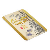 Bamboe Two Rats Vietnamees Nieuwjaar 2020 FM Magneet (Rechterzijde)