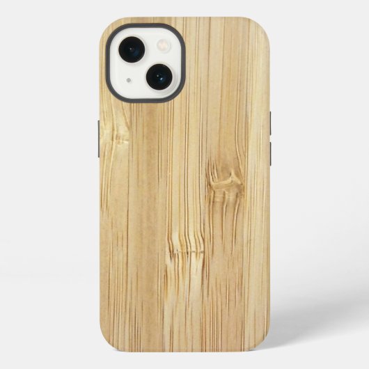 Bamboe-Uitzicht iPhone Hoesje (Achterkant)