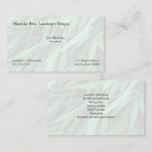 Bamboe vervaagt achtergrond visitekaartje (Voorkant / Achterkant)