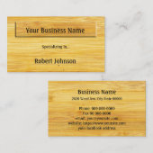 Bamboe Visitekaartje (Voorkant / Achterkant)