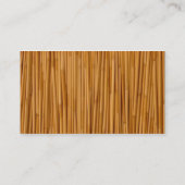Bamboe Visitekaartje (Achterkant)