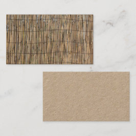 Bamboe Visitekaartje