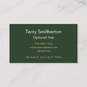 Bamboe Visitekaartjes (Achterkant)