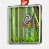 Bamboe & Vlinder Art 1 Ornament (Links)