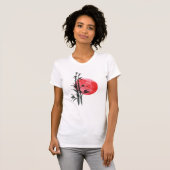 Bamboe voor de rode zon t-shirt (Voorkant volledig)