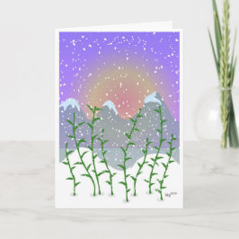 Bamboe Wintergroet & Notitiekaart