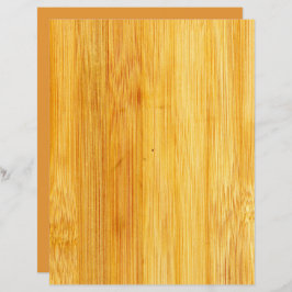 Bamboe Wood Scrapbook Background paper