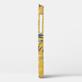 Bamboebladeren: gegooid patroon Case-Mate iPhone case (Achterkant / Links)