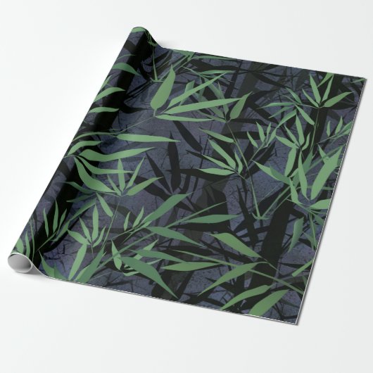 Bamboebos. Cadeaupapier (Uitgerold)