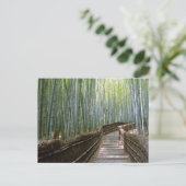 Bamboebos: Kyoto, Japan Briefkaart (Staand voorkant)