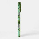 Bamboebos op lichtblauw iPhone hoesje (Rechterkant)