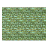 Bamboebos op lichtblauw tafelkleed (Voorkant (Horizontaal))