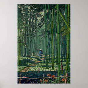 Bamboebos van Saga Fujishima Takeji Poster