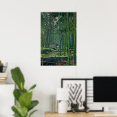Bamboebos van Saga Fujishima Takeji Poster (Thuiskantoor)
