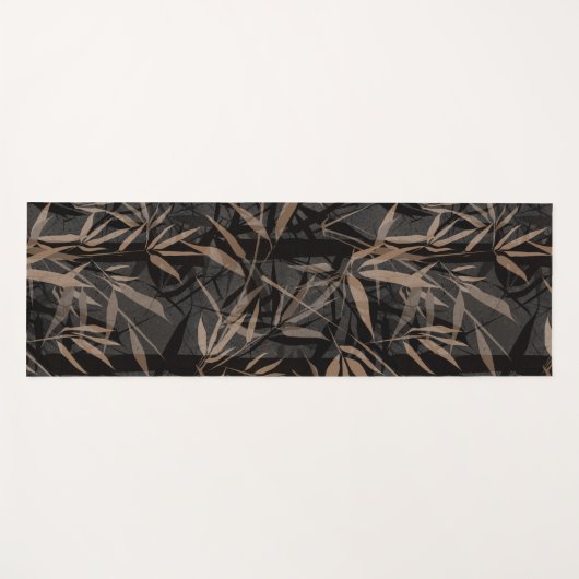 Bamboebos. Yogamat (Voorkant (horizontaal))