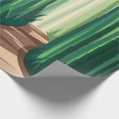 Bamboebossen Cadeaupapier (Hoek)