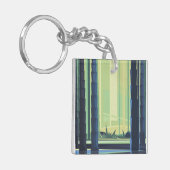 Bamboebossen Sleutelhanger (Voorkant Links)