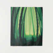 Bamboebossen Wandkleed (Voorkant)