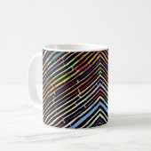Bamboegordijn Koffiemok (Voorkant links)