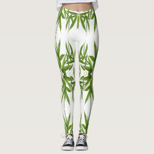 Bamboelblad afbeelding voor Leggings
