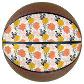Bamboepatroon waterverf Oriental Mini Basketbal (Voorkant)