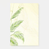 Bamboestengels en bladeren, all over print - post-it® notes (Voorkant)