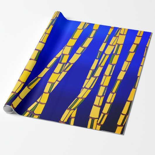 Bamboewerkpapier Cadeaupapier (Uitgerold)
