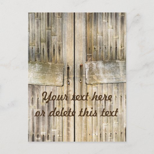 Bambogates Briefkaart (Voorkant)